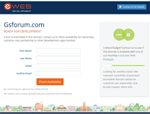 Tablet Screenshot of gsforum.com